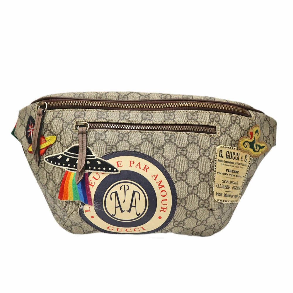 Gucci GG Supreme Courier Waist Pouch